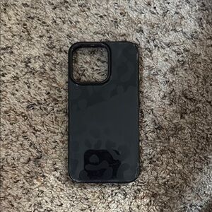 iPhone 13 Pro Black Cheetah Phone Case